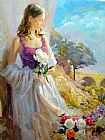 Famous Thoughts Paintings - Thoughts of Springtime